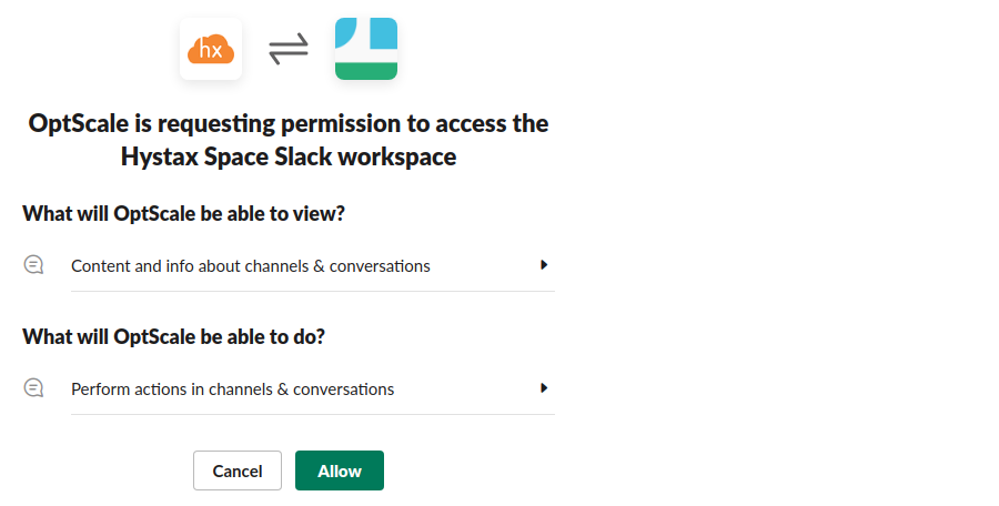 allow slack