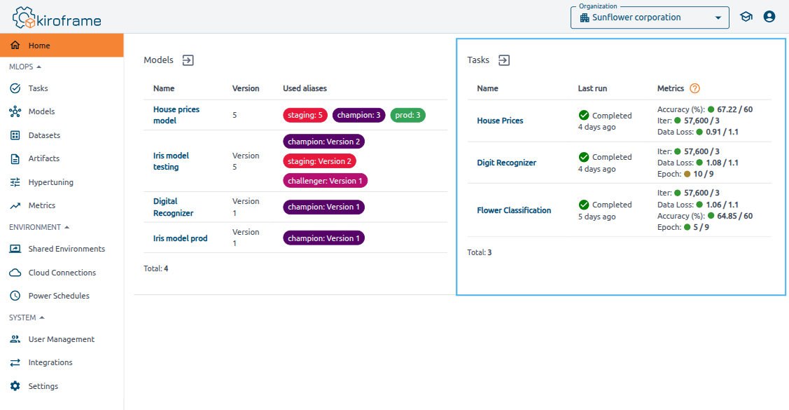 how to view home page